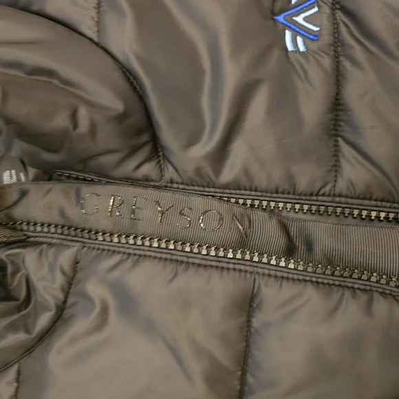 Greyson Black Puffer Vest Xs - Picture 5 of 12